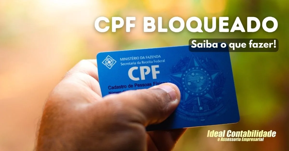 regularize seu CPF bloqueado